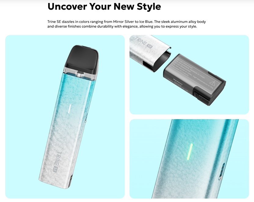 Innokin Trine SE Kit Material