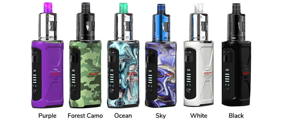 Innokin Adept Kit with Zlide Tank Colors