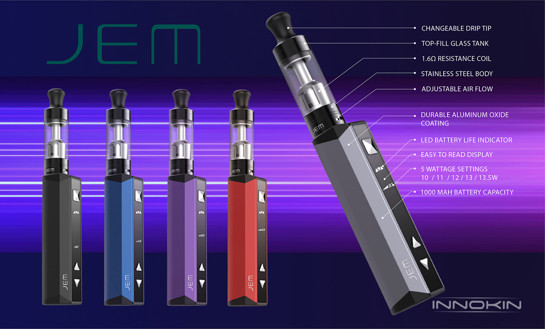 Innokin JEM/Goby Starter Kit Features 1