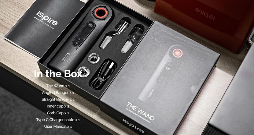 Ispire The Wand Kit Content