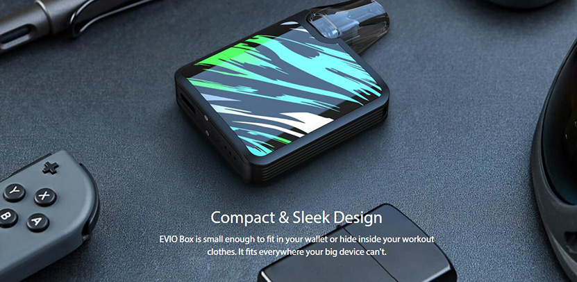 Joyetech EVIO Box Kit Compact and Sleek Design