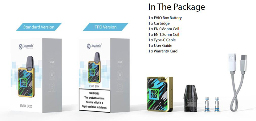 Joyetech EVIO Box Kit Package