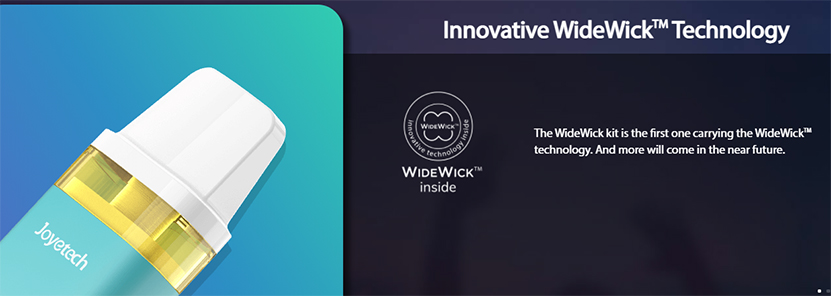 Joyetech WideWick Kit Technology