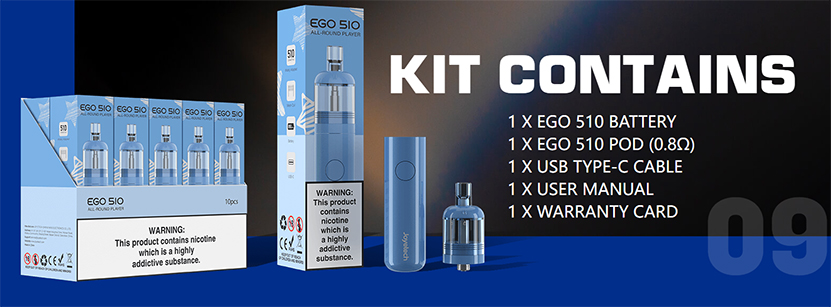 Joyetech eGo 510 Kit Package