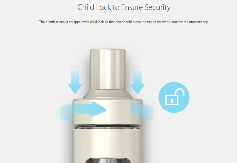 Joyetech eGo AIO Kit Child Lock