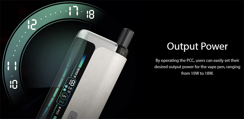 Joyetech eRoll Slim Pro Kit with PCC Box Output Power