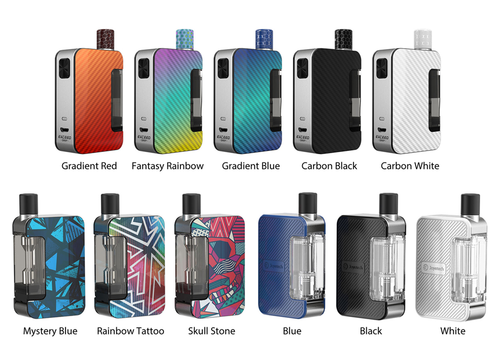 Joyetech Exceed Grip Starter Kit Colors