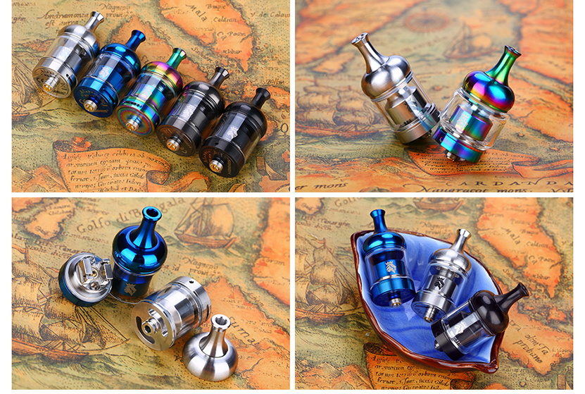KAEES Aladdin MTL RTA Vape Tank Real Shot
