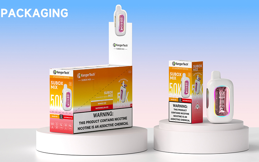 Kanger Subox Mix Disposable Vape Packing