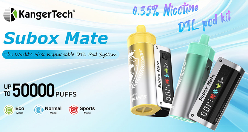 Kanger Subox Mate D-Pod Disposable Vape DTL Pod