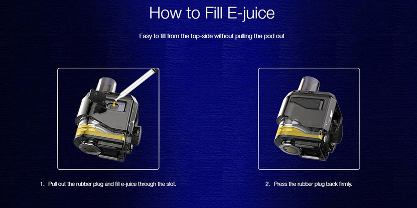 Kanger Ubar Cartridge Pod Side Filling