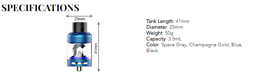 Kanger Ripple Vape Tank Features 1