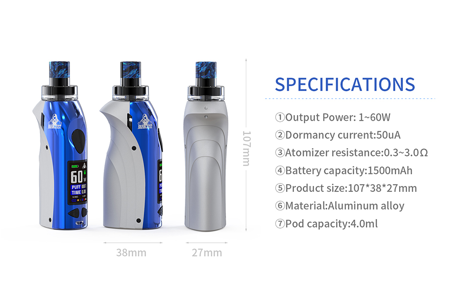 Kangvape Anarchist 60W Kit Feature 8