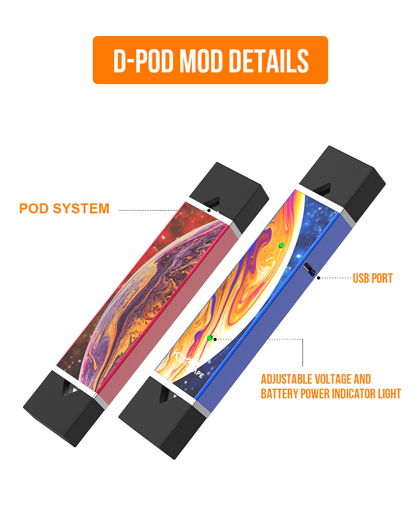 Kangvape D-pod CBD Kit Instructure