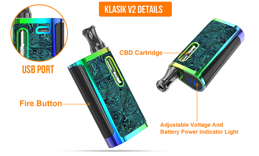 Kangvape Klasik V2 Starter Kit Details