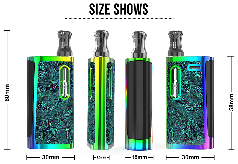 Kangvape Klasik V2 Vape Kit Size