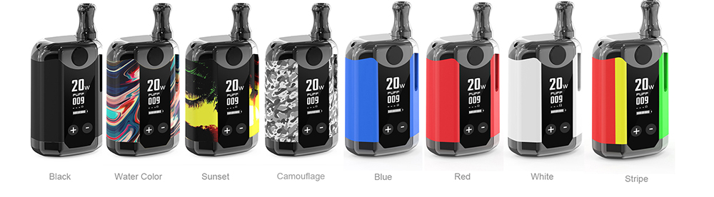 Kangvape TH-420 V BOX Kit Gunmetal Edition colors