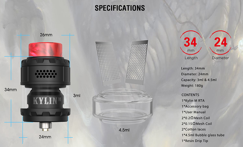 Kylin M RTA Specification