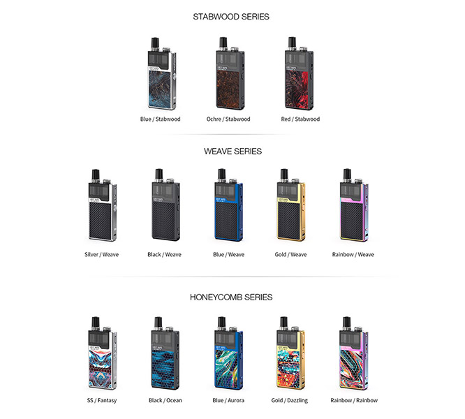 Lost Vape Orion Q-PRO Pod Kit Colors