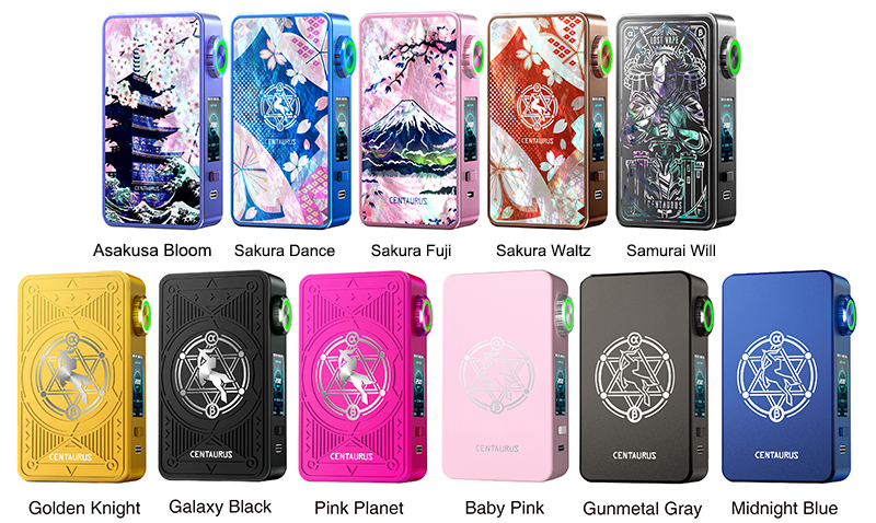 Lost Vape Centaurus M200 Box Mod Full Color