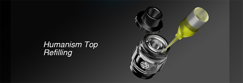 Lost Vape Centaurus Q200 Kit with Centaurus Sub Ohm Tank Top Filling