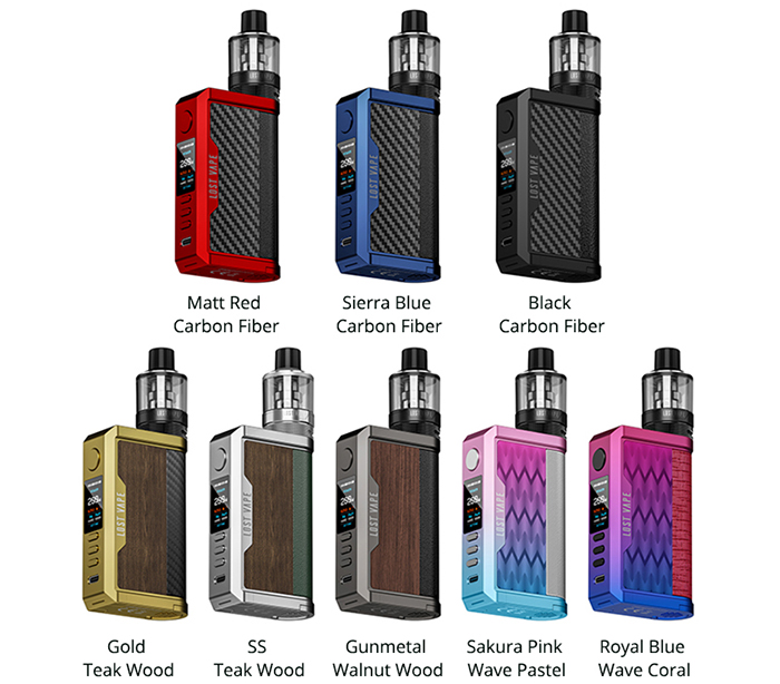 Lost Vape Centaurus Q200 UB Max Kit Colors