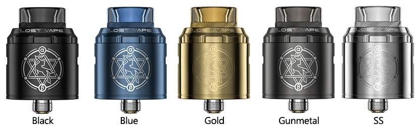 Lost Vape Centaurus Solo RDA Full Colors