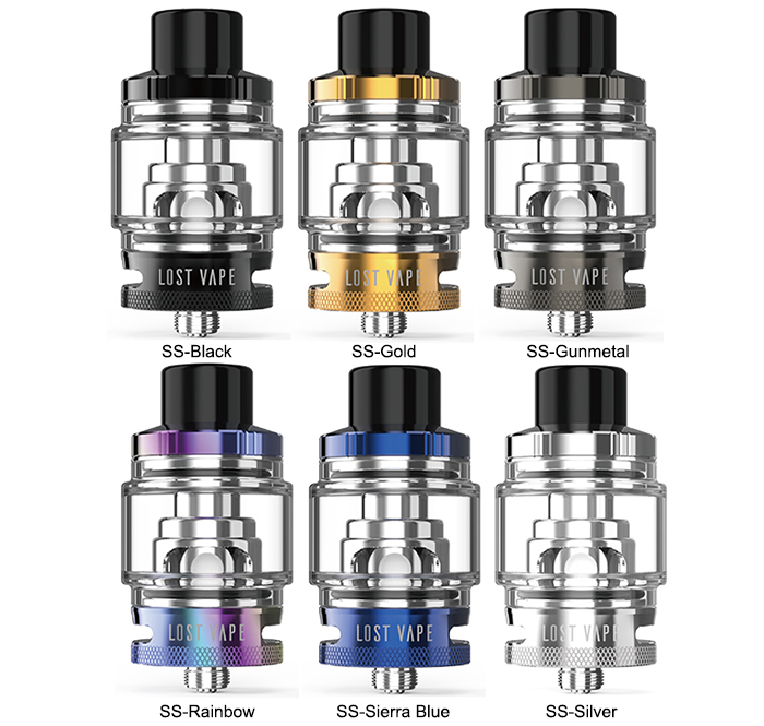 Lost Vape Centaurus Sub Coo Tank Colors