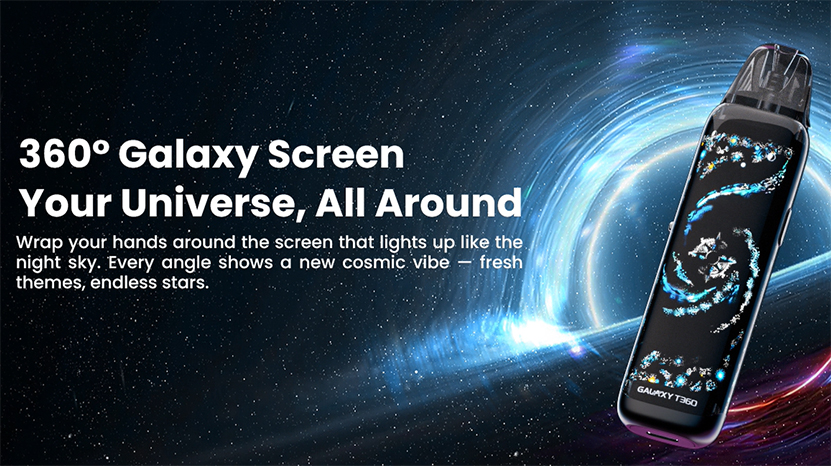Lost Vape Galaxy T360 Kit Galaxy Screen