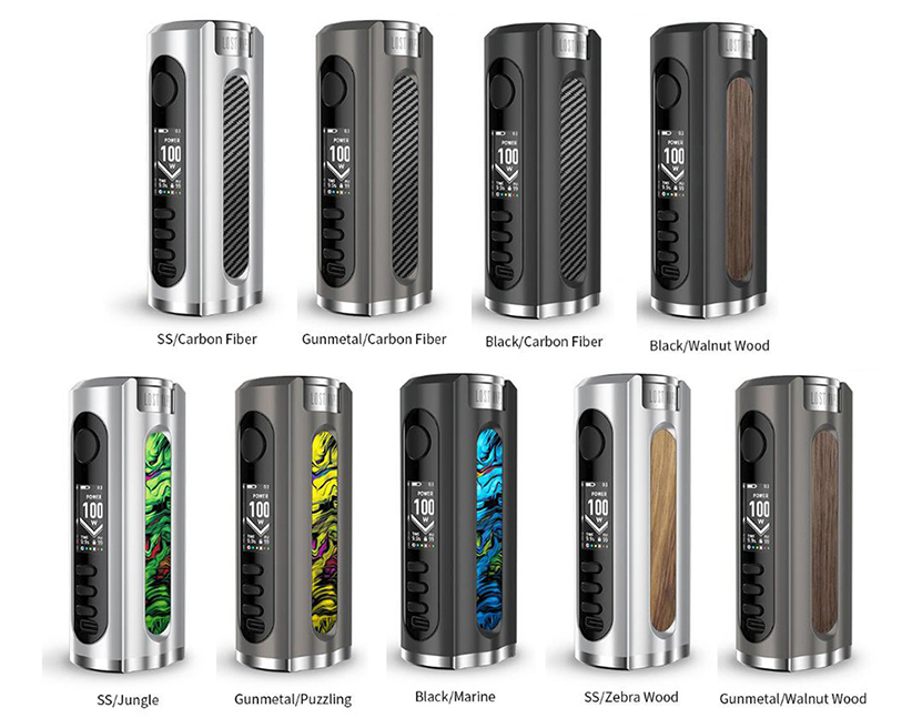 Lost Vape Grus 100W Mod Colors