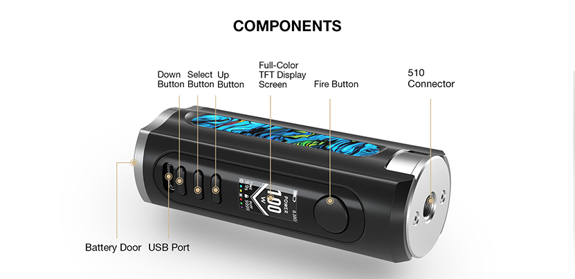 Lost Vape Grus Box Mod Feature 6