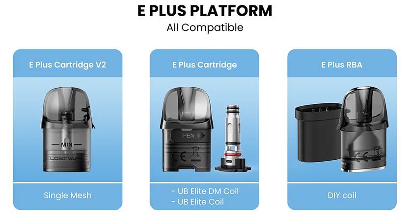 Lost Vape Thelema Aura 45 Kit Compatible