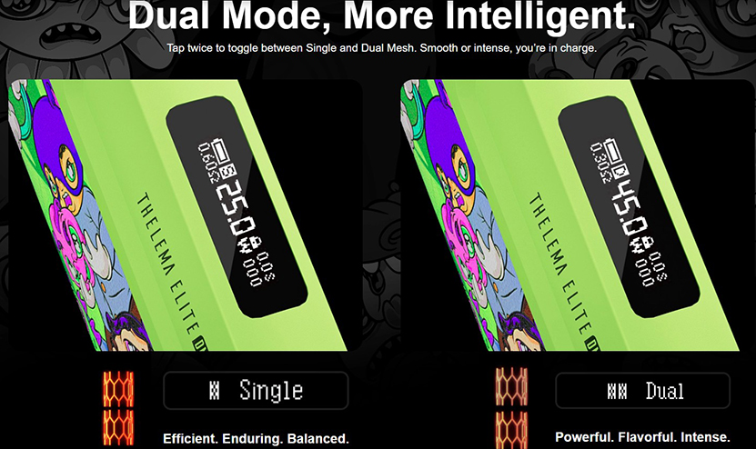 Lost Vape Thelema Elite DM45 Kit Dual Modes