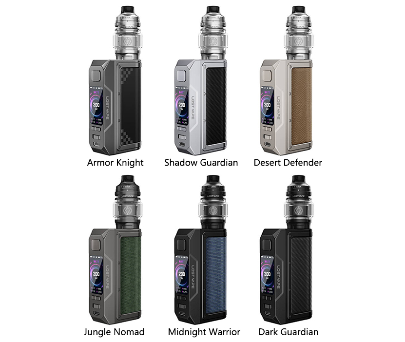 Lost Vape Thelema Q200 Pro Kit Colors