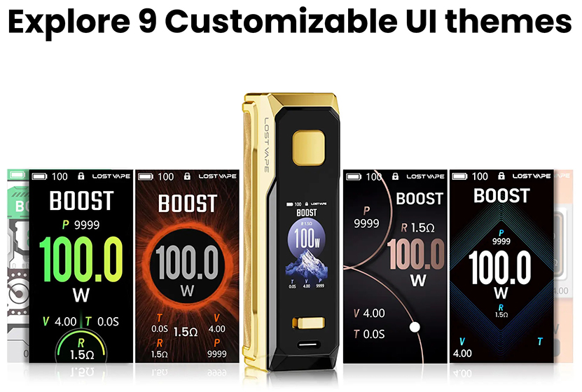 Lost Vape Thelema Solo 100 Pro Mod Kit 100W 5ml