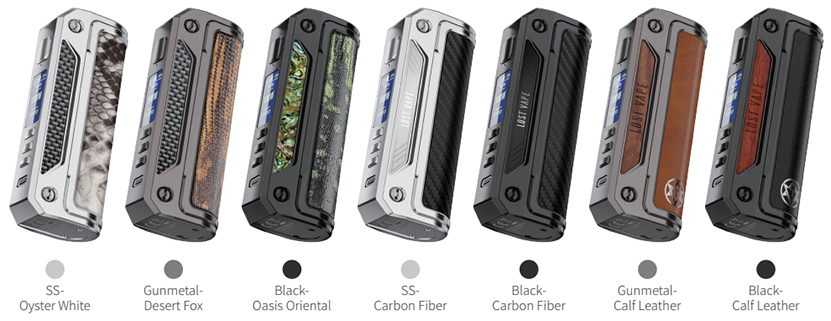 Lost Vape Thelema Solo DNA 100C Mod Colors