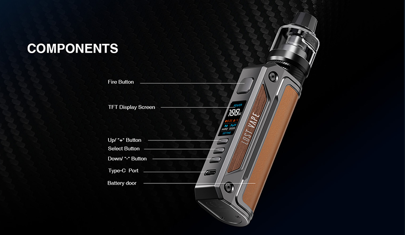 Lost Vape Thelema Solo Kit Part