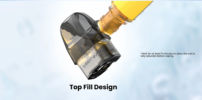 Lost Vape Ultra S Pod Cartridge Filling