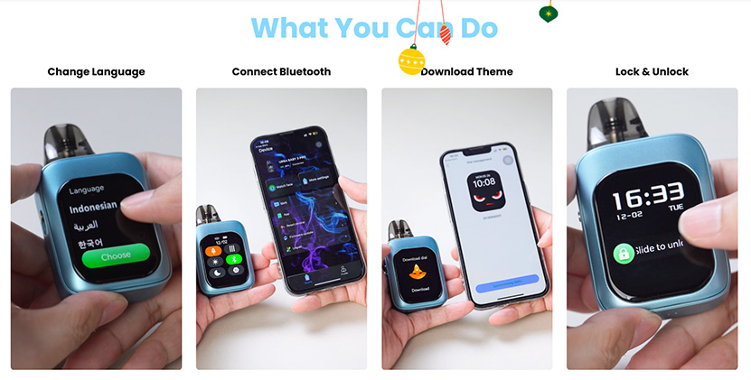 Lost Vape Ursa Baby 3 Pro Kit Multiple Operation