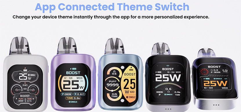 Lost Vape Ursa Baby Pro 3 Kit App Connected Theme Switch