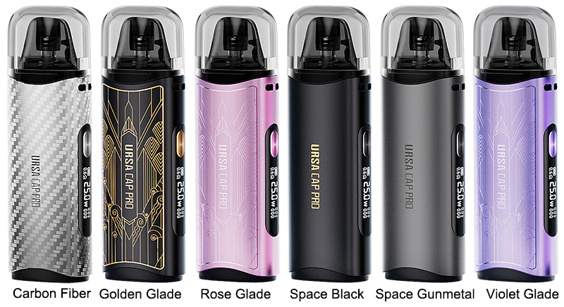 Lost Vape Ursa Cap Pro Kit Colors