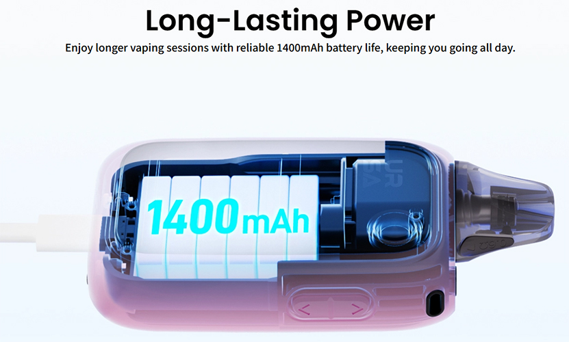 Lost Vape Ursa Epoch Pro Kit 1400mAh