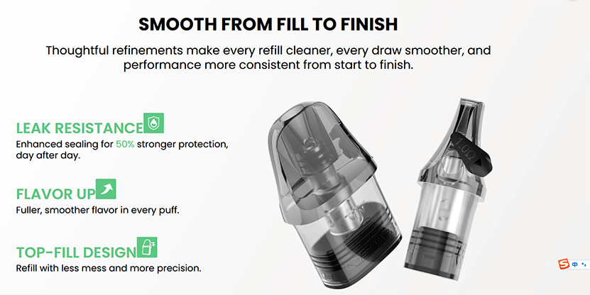 Lost Vape Ursa Nano S3 Kit Compatible