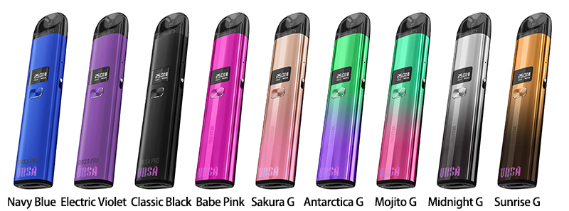 Lost Vape Ursa Pro Pod Kit Colors