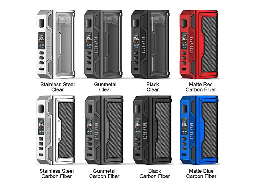Lostvape Thelema Quest 200W Mod Features