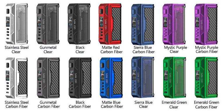 Lostvape Themela Quest 200W Mod Full Colors