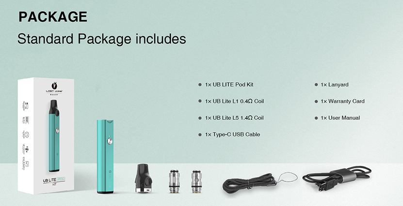 UB Lite Pod Kit package