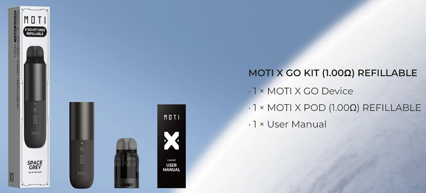 MOTI X GO Pod Kit Packing List