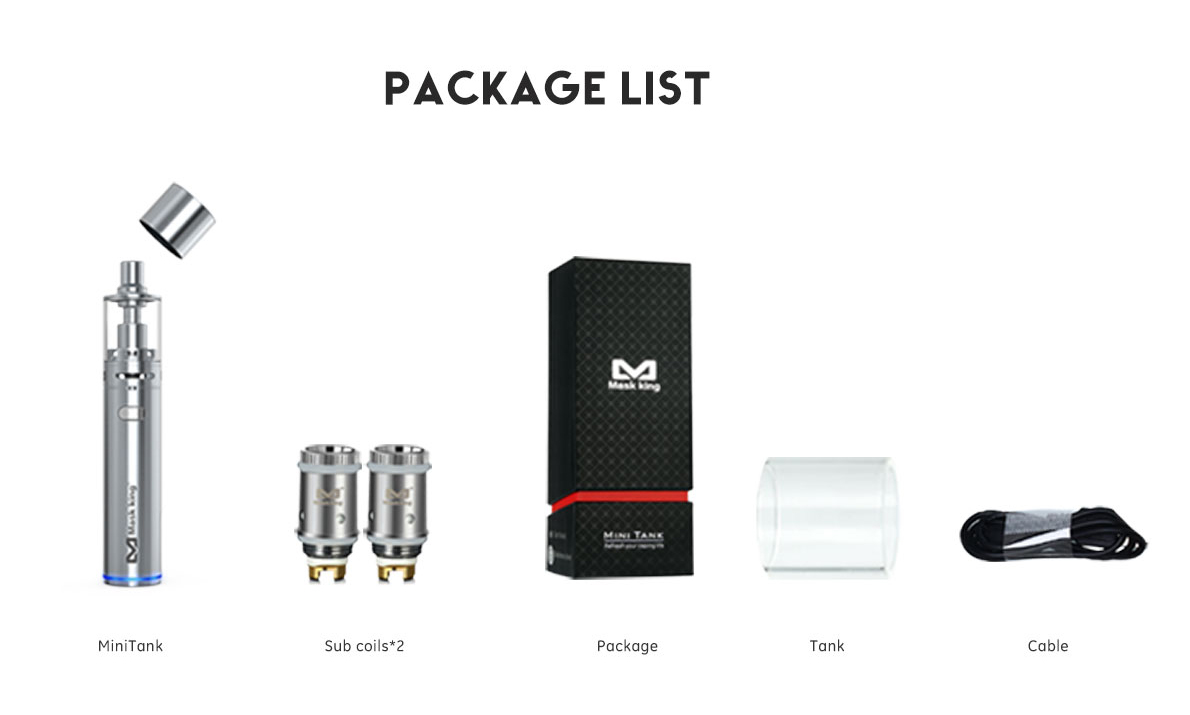 Maskking Mini Tank C Kit  Features 7