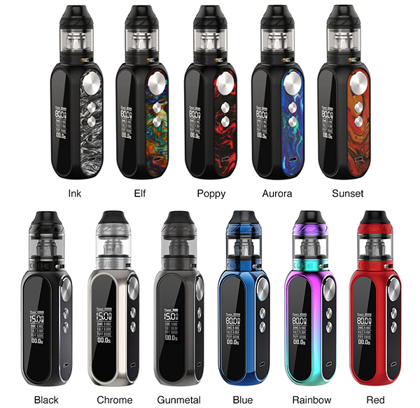 OBS Cube 80W Starter Kit Colors